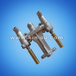 45 degree dual aluminum valve